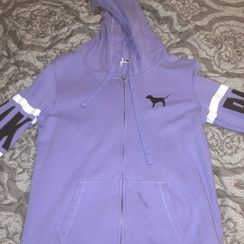 Pink hoodie
